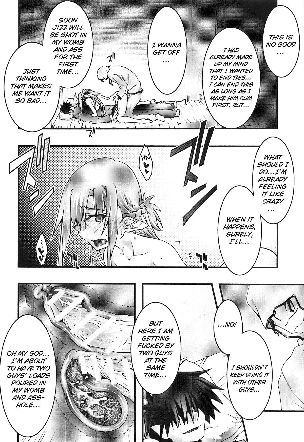 Hentai Manga Comic-Fallen -Asuna4--Read-38